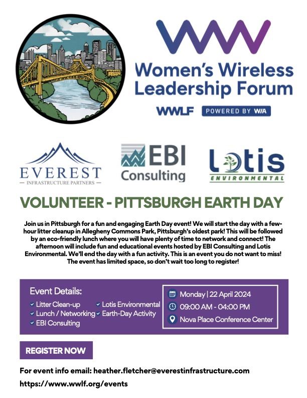 Pittsburgh Earth Day Event Flyer